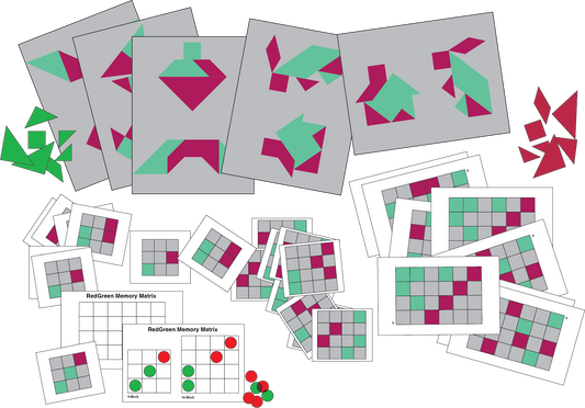 E. Matrix & Tangram Set